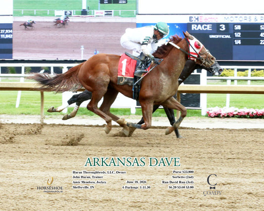 ARKANSAS DAVE - 06-18-26 - R03 - IND - Action