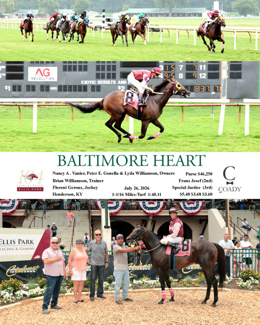 BALTIMORE HEART - 072626 - Race 03 - ELP
