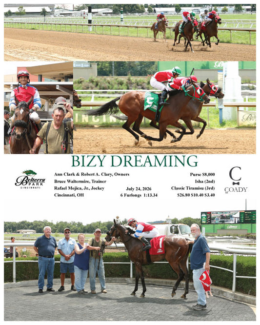 BIZY DREAMING - 072426 - Race 03 - BTP