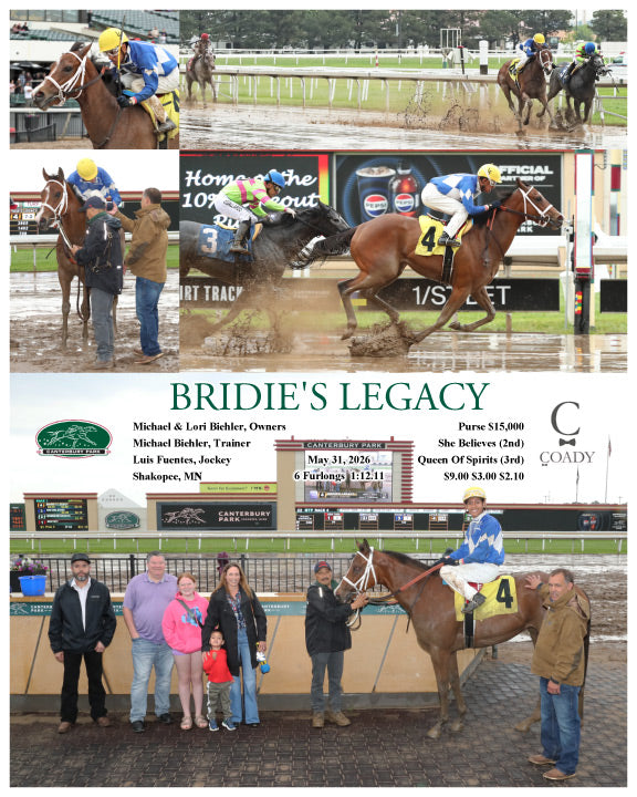 BRIDIE'S LEGACY - 05-31-26 - R03 - CBY