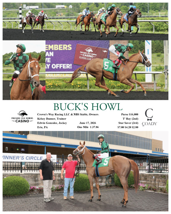 BUCK'S HOWL  - 06-17-26 - R03 - PID