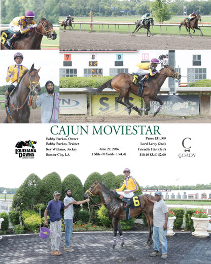 CAJUN MOVIESTAR - 06-22-26 - R03 - LAD