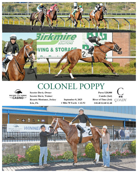 COLONEL POPPY - 09-08-25 - R03 - PID - Coady Media - Kurtis Coady Photography