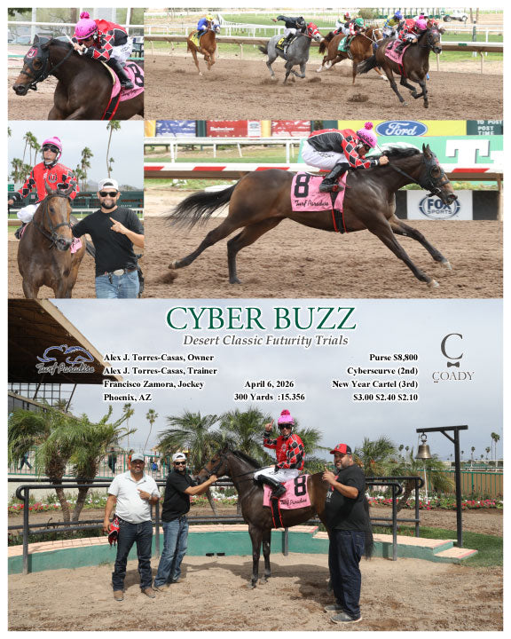 CYBER BUZZ - Desert Classic Futurity Trials - 04-06-26 - R03 - TUP - Coady Media - Kurtis Coady Photography
