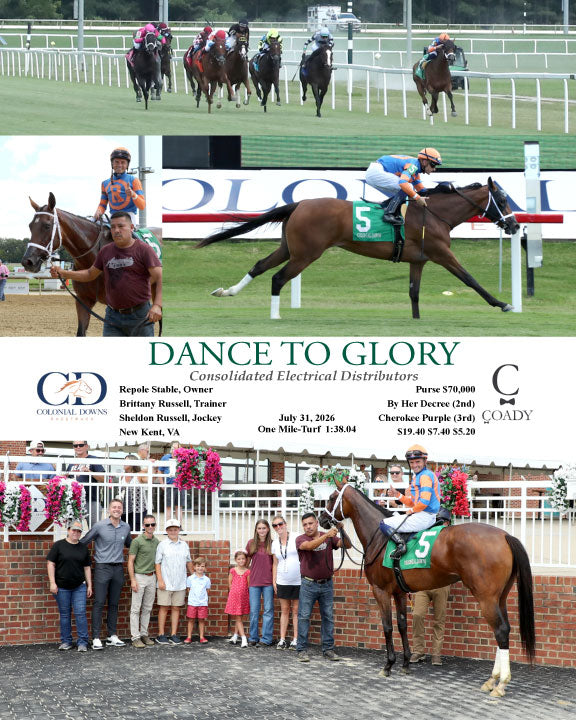 DANCE TO GLORY - Consolidated Electrical Distributors - 07-31-26 - R03 - CNL