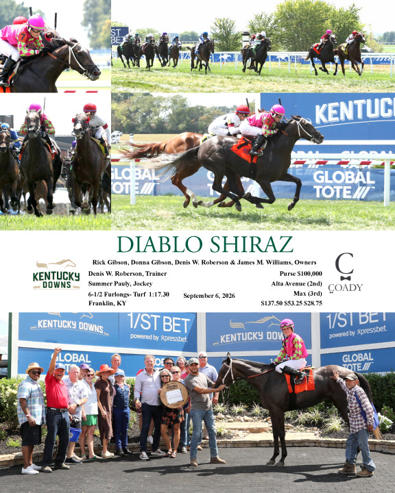 DIABLO SHIRAZ - 090626 - Race 03 - KD