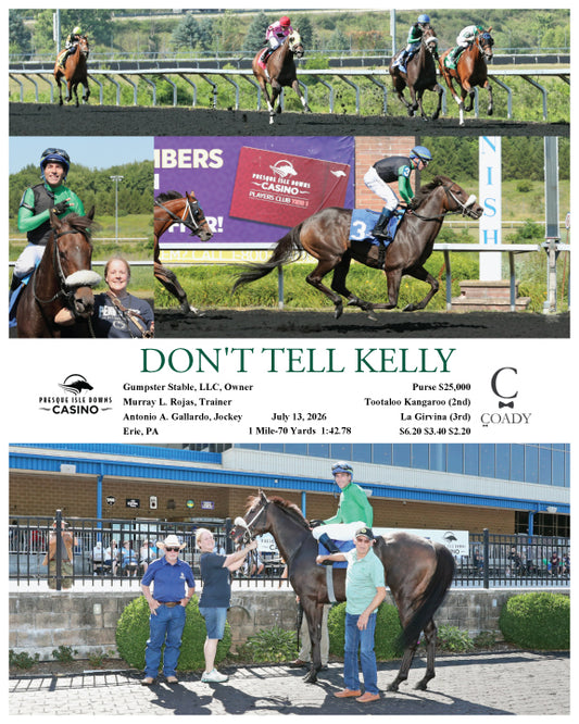 DON'T TELL KELLY - 07-13-26 - R03 - PID