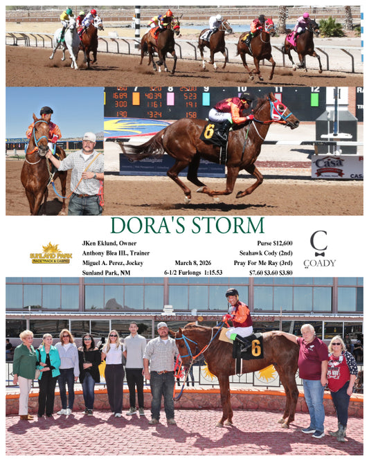DORA'S STORM - 03-08-26 - R03 - SUN - Coady Media - Kurtis Coady Photography