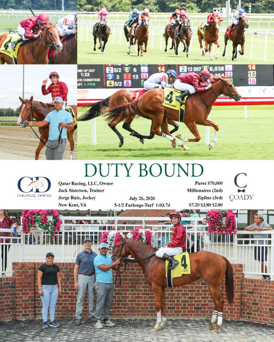 DUTY BOUND - 07-26-26 - R03 - CNL