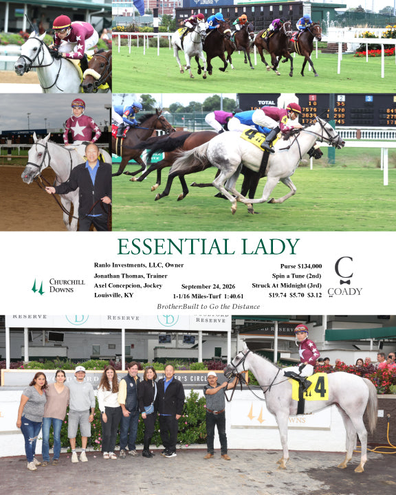 ESSENTIAL LADY - 092426 - Race 03 - CD