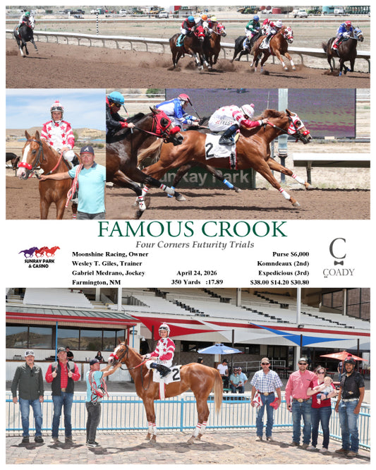 FAMOUS CROOK - Four Corners Futurity Trials - 04-24-26 - R03 - SRP - Coady Media - Kurtis Coady Photography