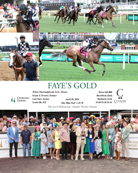 FAYE'S GOLD - 042826 - Race 03 - CD - G - Coady Media - Kurtis Coady Photography