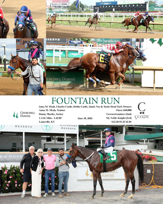 FOUNTAIN RUN - 061826 - Race 03 - CD