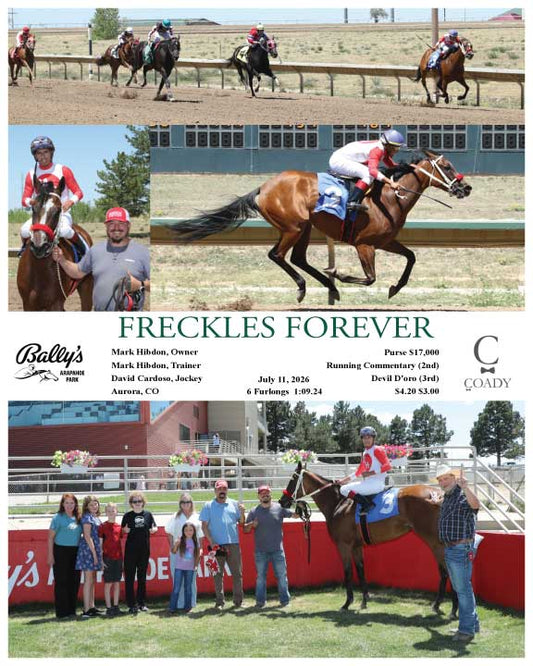 FRECKLES FOREVER - 07-11-26 - R03 - ARP
