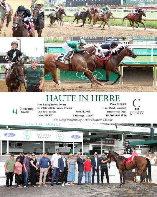 HAUTE IN HERRE - 062826 - Race 03 - CD