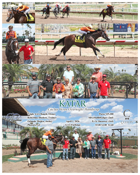 KATAR - Cactus Wren Overnight Handicap - 04-01-26 - R03 - TUP - Coady Media - Kurtis Coady Photography