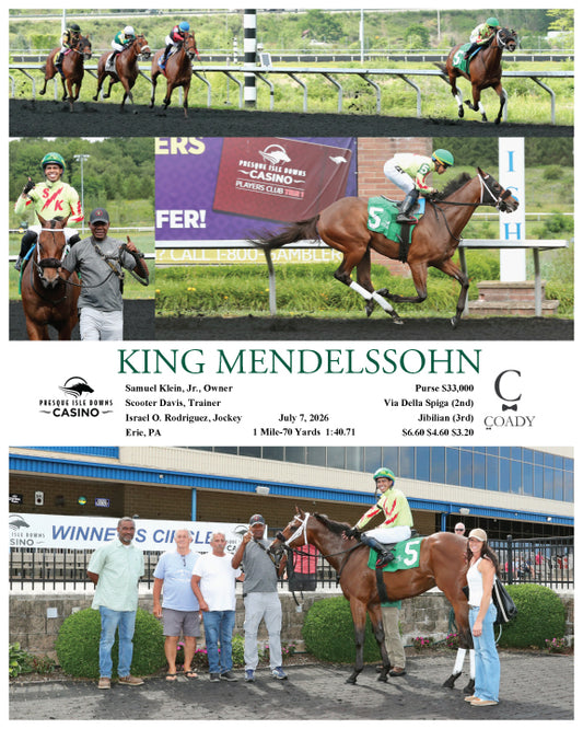 KING MENDELSSOHN - 07-07-26 - R03 - PID