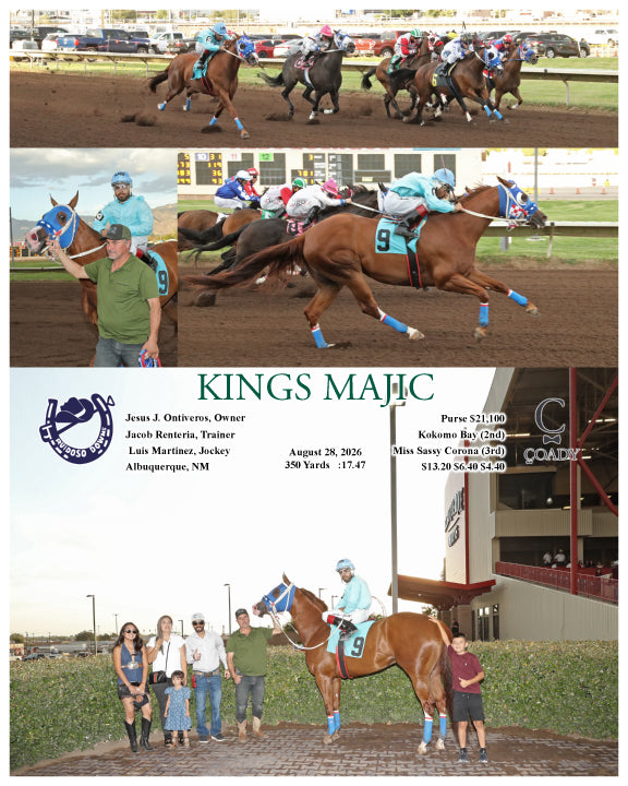 KINGS MAJIC - 08-28-26 - R03 - Ruidoso Downs