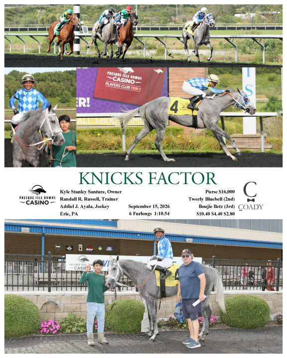 KNICKS FACTOR - 09-15-26 - R03 - PID