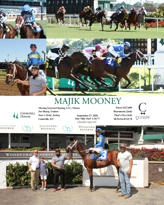 MAJIK MOONEY - 092726 - Race 03 - CD