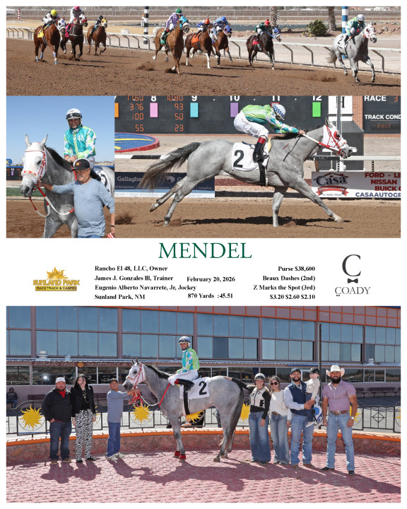 MENDEL - 02-20-26 - R03 - SUN - Coady Media - Kurtis Coady Photography