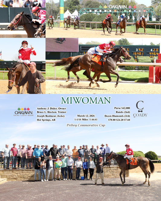 MIWOMAN - 031326 - Race 03 - OP - Priboy Commorative Cup - Coady Media - Kurtis Coady Photography