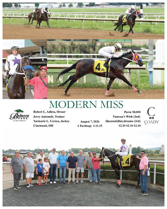 MODERN MISS - 080726 - Race 03 - BTP