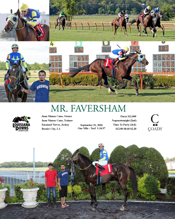 MR. FAVERSHAM - 09-21-26 - R03 - LAD
