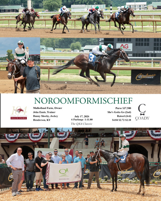 NOROOMFORMISCHIEF - 07-17-26 - R03 - Ellis Park