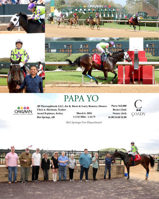 PAPA YO - 030626 - Race 03 - OP - Hot Springs Fire Department - Coady Media - Kurtis Coady Photography