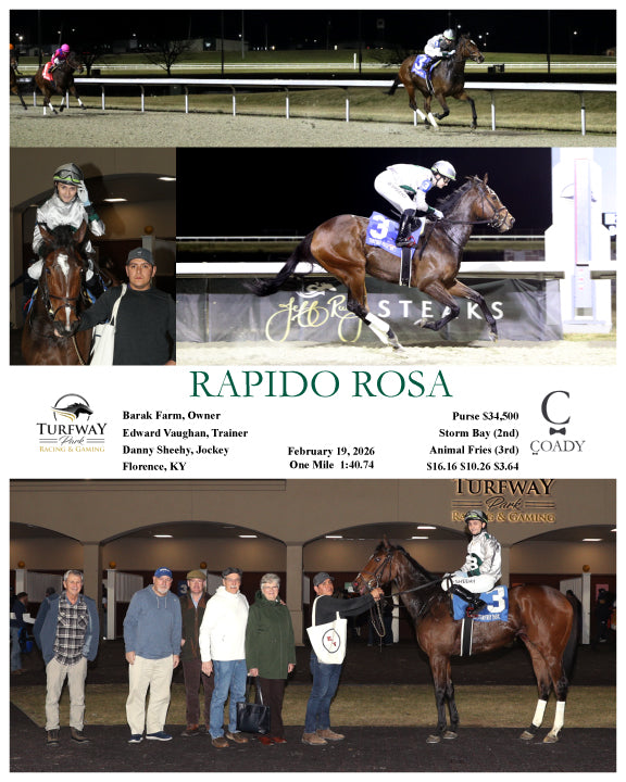RAPIDO ROSA - 02-19-26 - R03 - TP - Coady Media - Kurtis Coady Photography