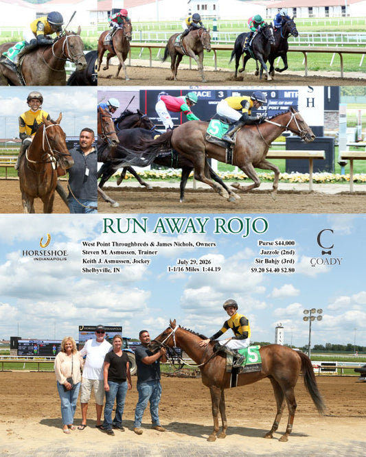 RUN AWAY ROJO - 07-29-26 - R03 - IND