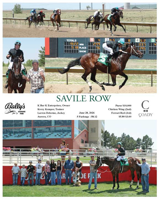SAVILE ROW - 06-28-26 - R03 - ARP