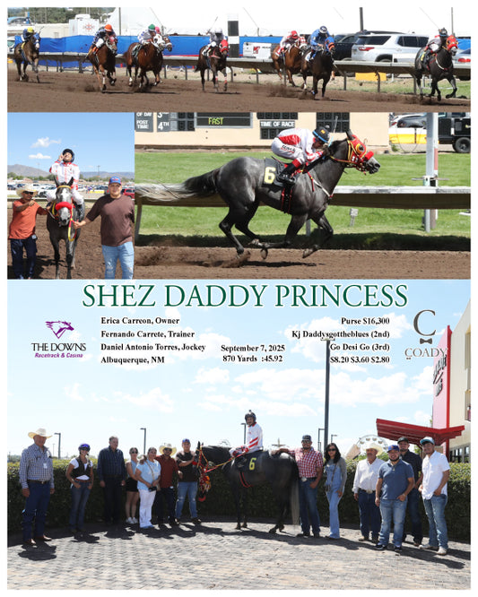 SHEZ DADDY PRINCESS - 09-07-25 - R03 - ALB - Coady Media - Kurtis Coady Photography
