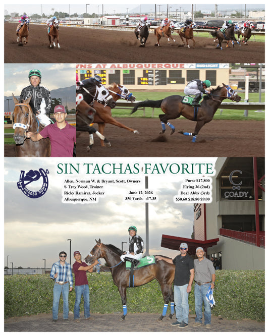 SIN TACHAS FAVORITE - 06-12-26 - R03 - RUI