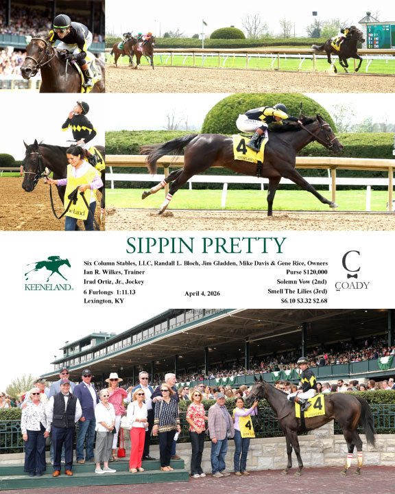 SIPPIN PRETTY - 040426 - Race 03 - KEE - Coady Media - Kurtis Coady Photography