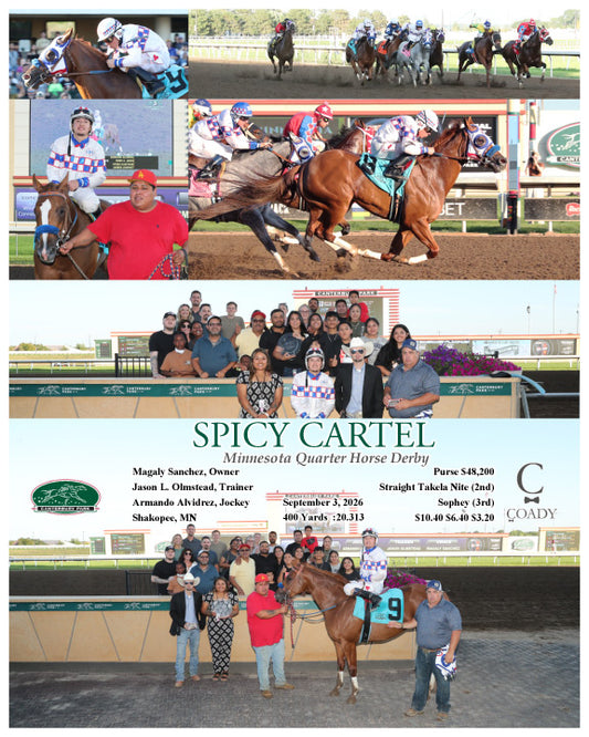 SPICY CARTEL - Minnesota Quarter Horse Derby - 09-03-26 - R03 - CBY