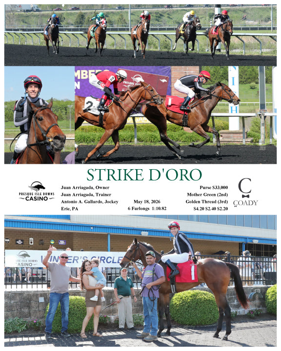 STRIKE D'ORO - 05-18-26 - R03 - PID - Coady Media - Kurtis Coady Photography