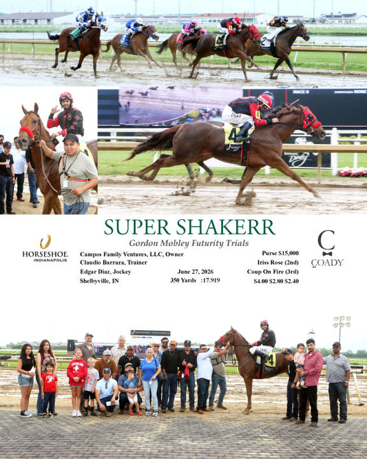 SUPER SHAKERR - Gordon Mobley Futurity Trials - 06-27-26 - R03 - IND