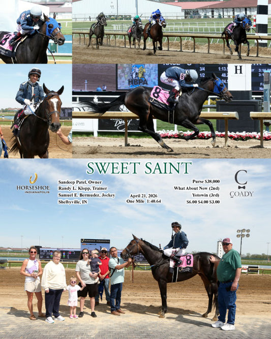 SWEET SAINT - 04-21-26 - R03 - IND - Coady Media - Kurtis Coady Photography