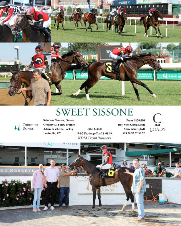 SWEET SISSONE - 060426 - Race 03 - CD