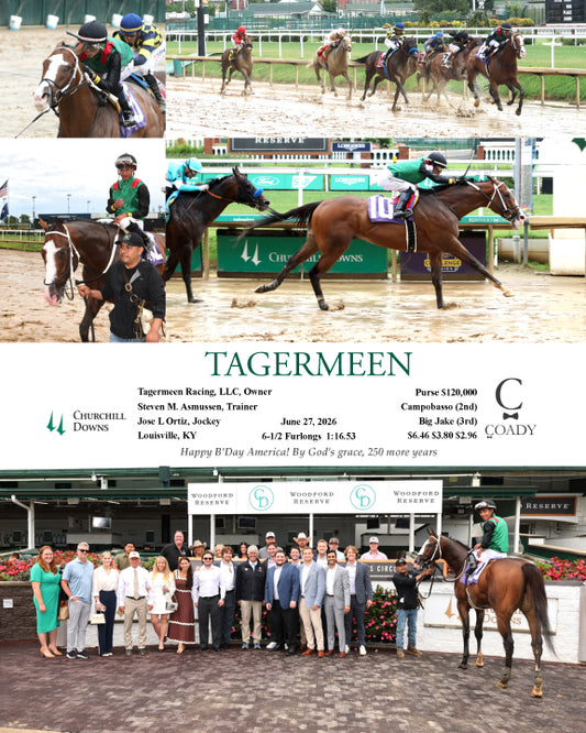 TAGERMEEN - 062726 - Race 03 - CD