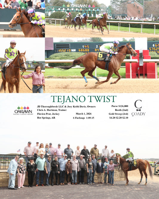 TEJANO TWIST - 030126 - Race 03 - OP - Coady Media - Kurtis Coady Photography