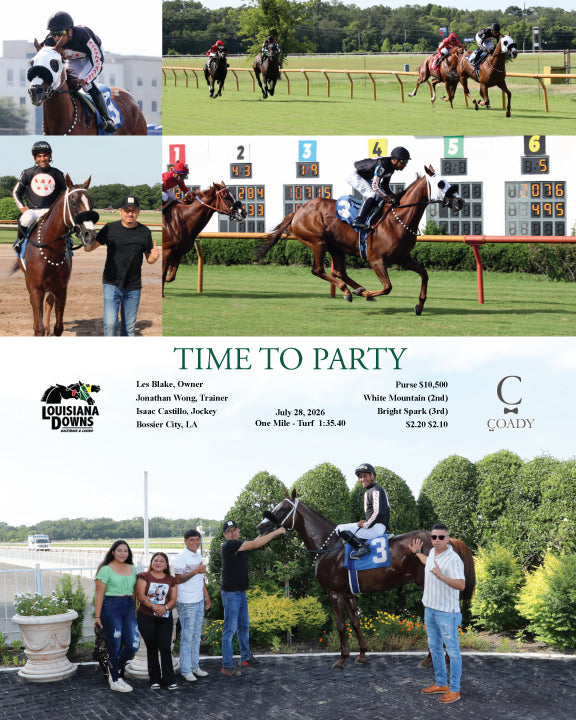 TIME TO PARTY - 07-28-26 - R03 - LAD