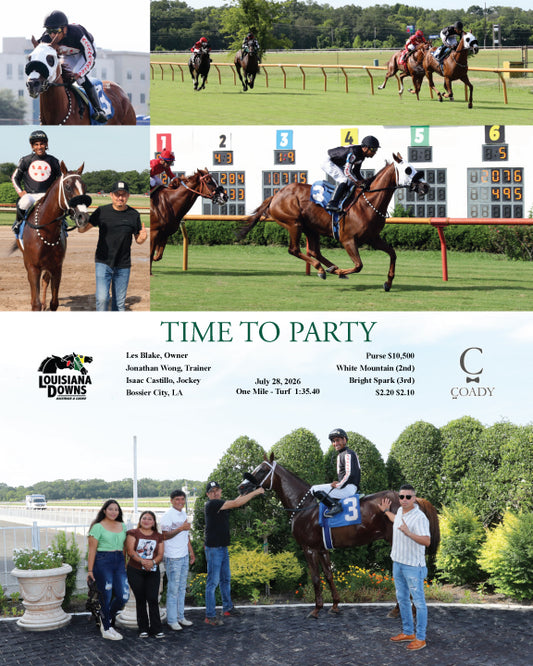 TIME TO PARTY - 07-28-26 - R03 - LAD