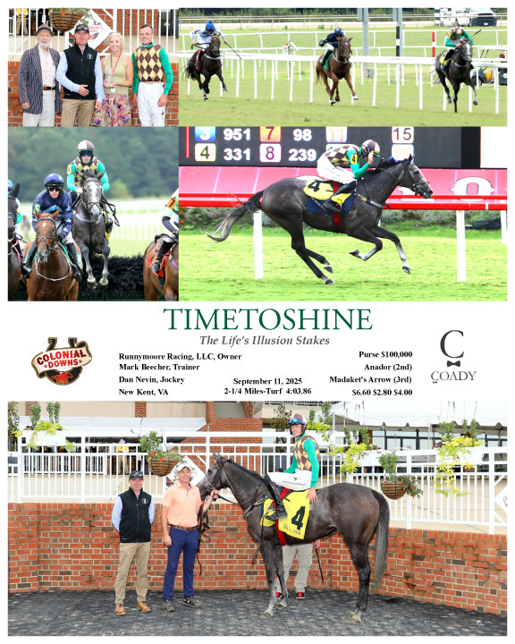 TIMETOSHINE - The Life's Illusion Stakes - 09-11-25 - R03 - CNL - Coady Media - Kurtis Coady Photography