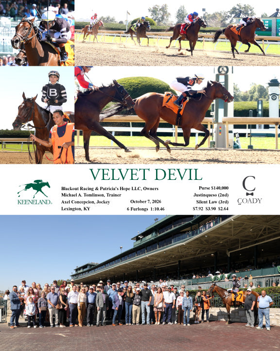 VELVET DEVIL - 100726 - Race 03 - KEE