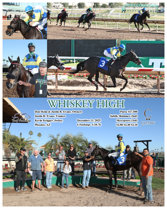 WHISKEY HIGH - 12-11-25 - R03 - TUP