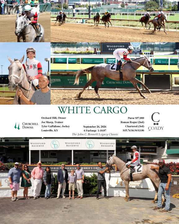 WHITE CARGO - 092626 - Race 03 - CD