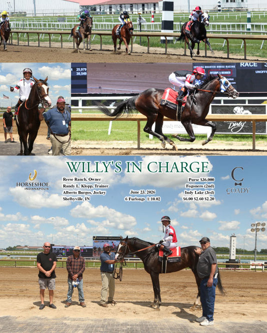 WILLY'S IN CHARGE - 06-23-26 - R03 - IND